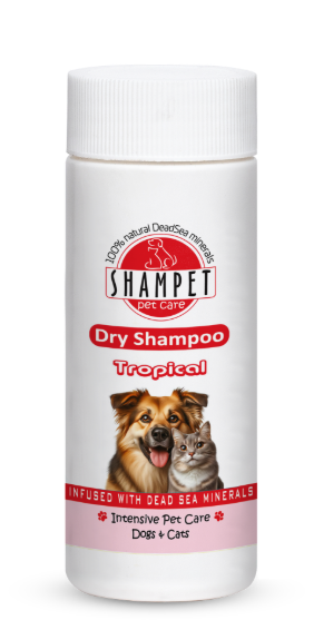 Picture of Shampet Waterless Dry Shampoo for Dogs & Cats – Tropical Scent (100g)