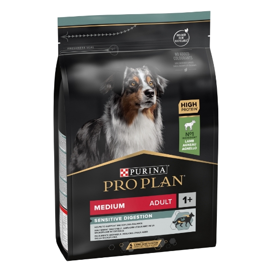 Picture of Purina Pro Plan Sensitive Digestion Medium Adult, Dry Dog food with Lamb, 3 kg