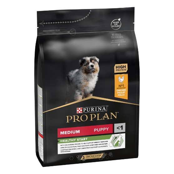 Picture of Purina Pro Plan Healthy Start Medium Puppy, Dry Dog food with Chicken, 3 kg