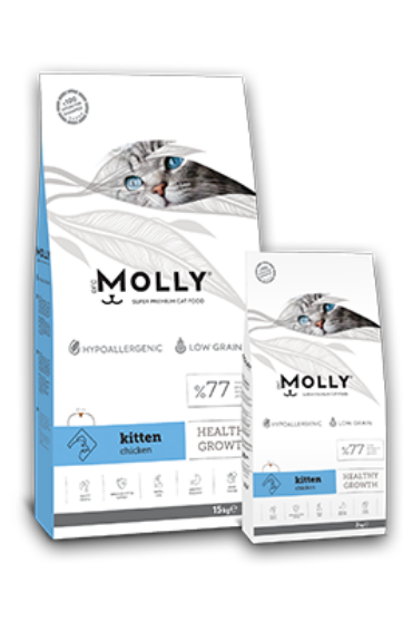 Picture of Molly Kitten  Chicken Cat Food 2kg