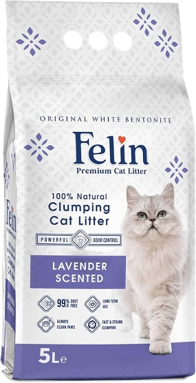 Picture of Felin cat litter Premium Series 5L ( 3 / pack )