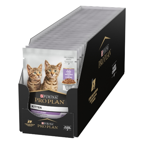 Picture of Pro Plan Kitten Healthy Start Turkey in Gravy 26x85 g 