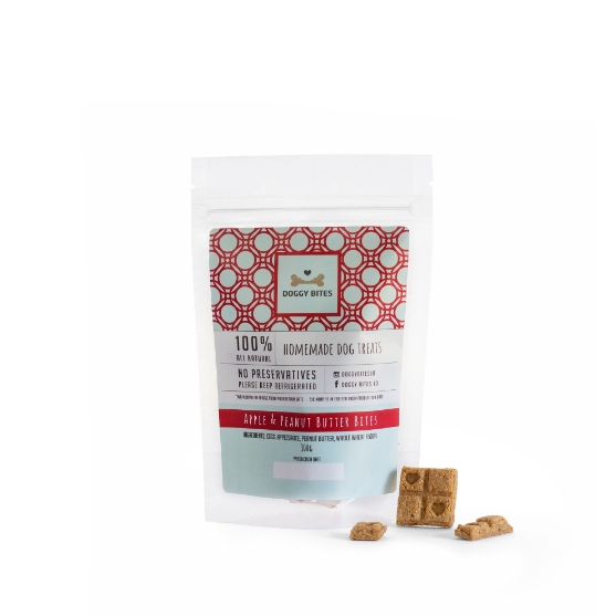 Picture of Doggy Bites® Apple and Peanut Butter Bites (100 GM)
