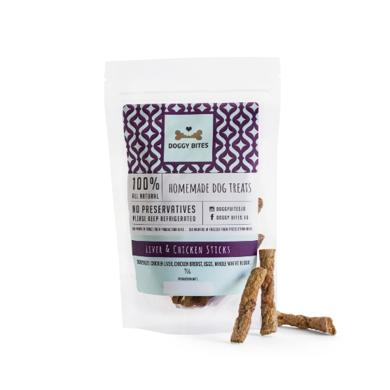 Picture of Doggy Bites® Chicken and Liver Sticks (90 GM)