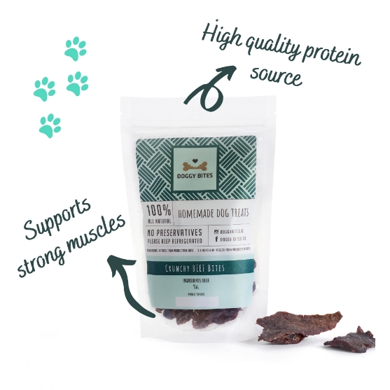 Picture of Doggy Bites® Crunchy Beef Bites (90 GM)