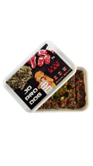 Picture of Jo Pro Dog Raw Food Beef With Green Trip 1kg (1/pack)