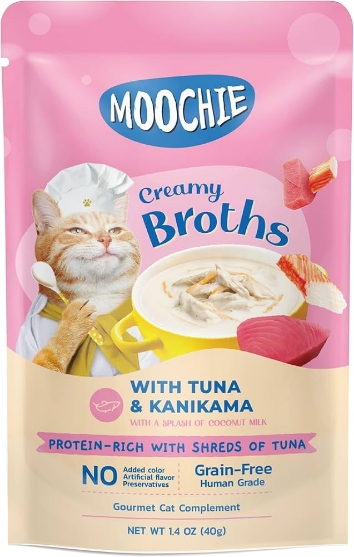 Picture of Moochie creamy broth with Tuna & Kanikama 40g(16/pack)