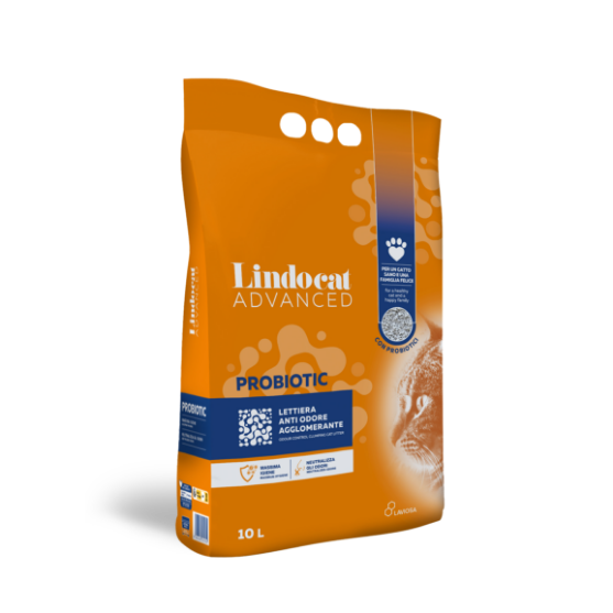 Picture of Lindocat Probiotic Anti-odour clumping litter with probiotics 10L