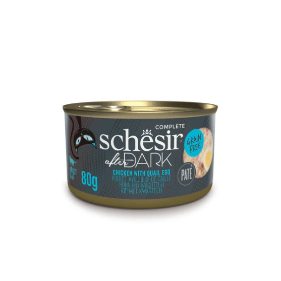 Picture of Schesir Chicken With Quail Egg in broth can 80g  (3/Pack)