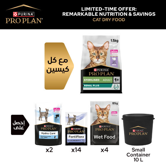 Picture of  Limited-time offer :  Sterilised Adult Renal Plus Turkey  x2