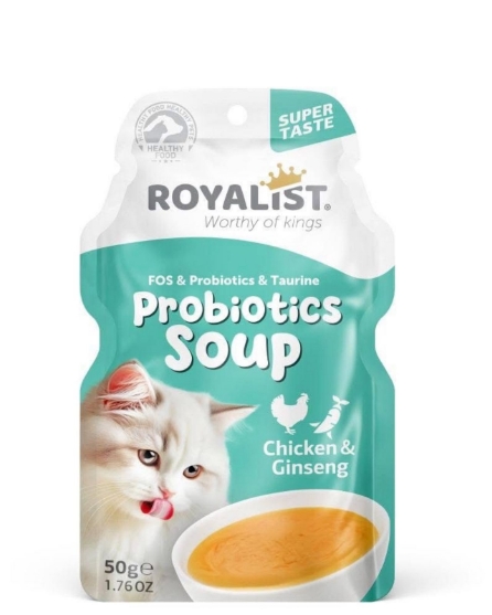 Picture of Royalist Probiotics Soup for Cats Chicken & Ginseng 6Psc