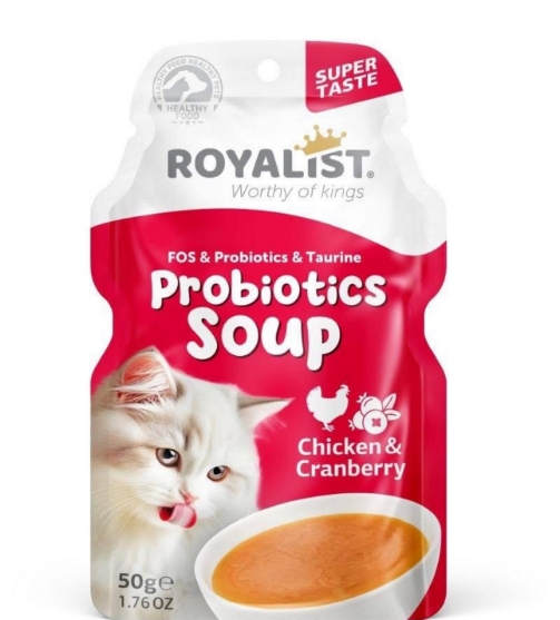 Picture of Royalist Probiotics Soup for Cats Chicken & Cranberry (6/pack)