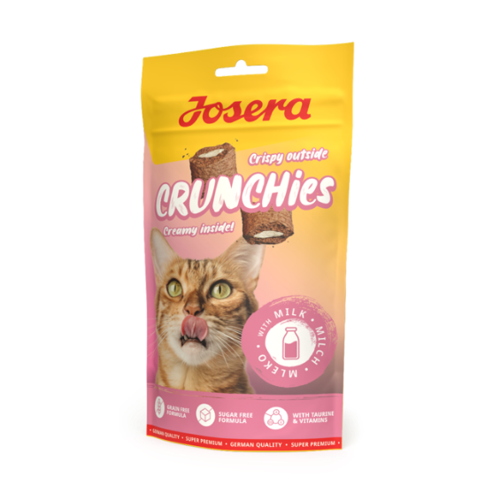 Picture of Josera Crunchies with Milk Cat Treats 60g