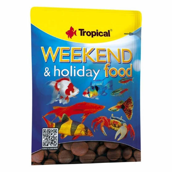 Picture of Tropical Weekend fish food 20g
