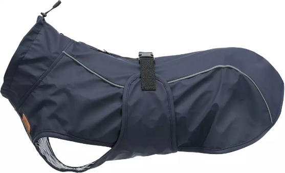 Picture of Trixie Be Nordic Husum Dark Blue Dog Raincoat L:62 