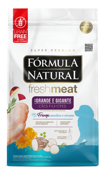 Picture of Formula Natural Super Premium Fresh Meat Puppy Food for Large and Giant Breeds - Chicken, Cassava, and Turmeric 2.5kg