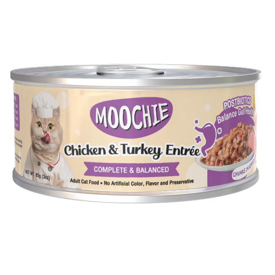 Picture of Moochie Chicken & Turkey Entrée 85g (24/pack)   