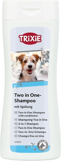 Picture of Trixie Two in One Shampoo & Conditioner for Dogs, 250 ml