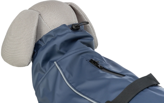 Picture of BE NORDIC Raincoat Husum Dark Blue Dog Raincoat L:62 