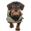 Picture of Trixie Hermy Dog Coat Peach Olive Green S