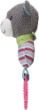 Picture of Trixie Junior Bear Ring Fabric Dog Toy - GREY/23CM