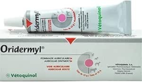 Picture of Vetoquinol Oridermyl Ear Ointment for Dogs & Cats (30g)