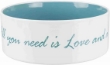 Picture of Trixie Pet's Home bowl, ceramic, 0.8 l/ø 16 cm, cream/petrol