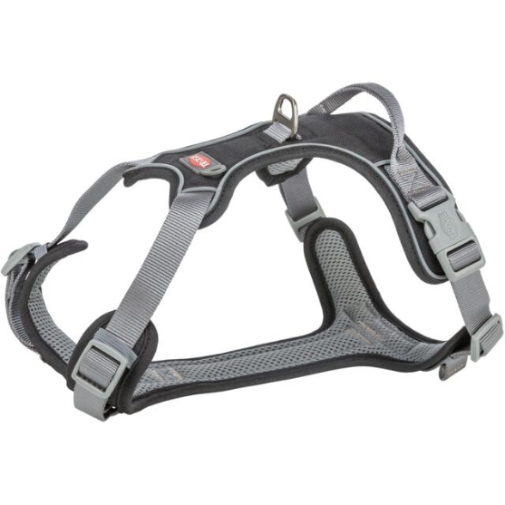 Picture of Trixie Premium active harness, M: 49–69 cm/20 mm, black