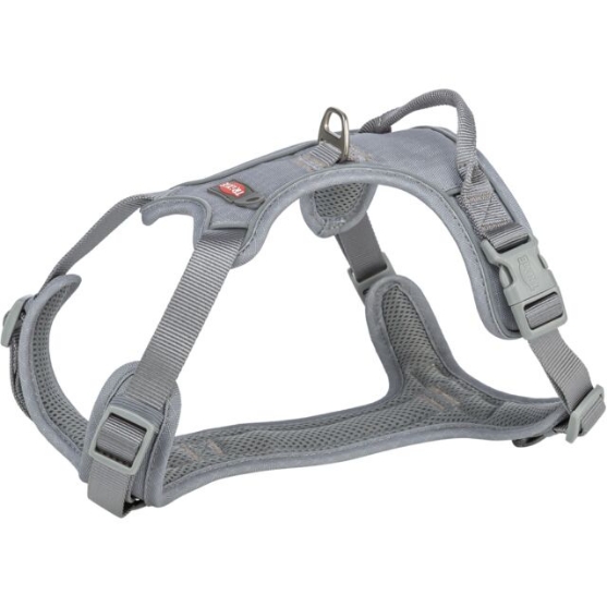 Picture of Trixie Premium active harness, M: 49–69 cm/20 mm, graphite