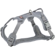 Picture of Trixie Premium active harness, M–L: 60–75 cm/25 mm, graphite