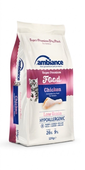 Picture of Ambiance Next Generation Chicken Complete Dry Food for Kittens (12 Kg)