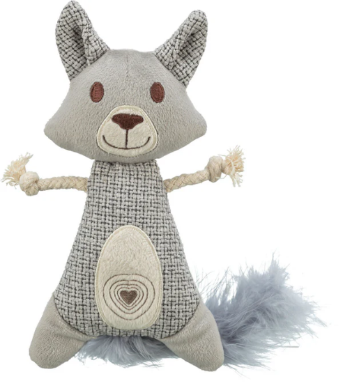 Picture of Trixie Racoon XXL, plush/fabric/feather, catnip, 20 cm/30 cm