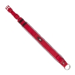 Picture of Trixie Premium collar, extra wide, M–L: 40–48 cm/40 mm, red/graphite