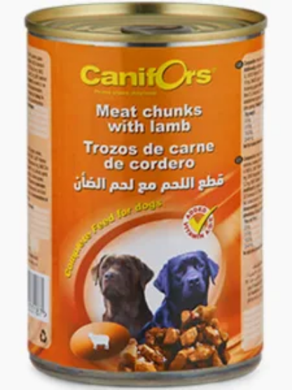 Picture of Canifors Meat Chunks with Deer Lamb 410 g  x12