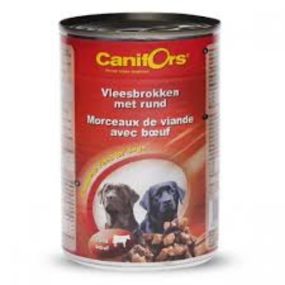Picture of Canifors Meat Chunks with Beef 410g (12/pack)