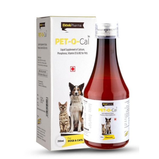 Picture of ektek Pet-O-Cal Syrup 450 ml