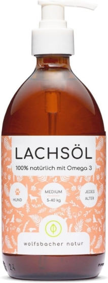 Picture of Salmon Oil for Dogs and Cats with Omega 3 & 6 I 500 ml