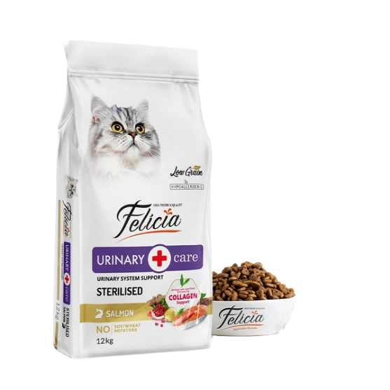 Picture of Felicia  Adult Cat Sterilized Salmon 12kg
