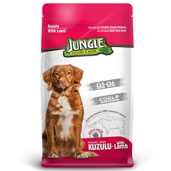 Picture of Jungle Excellence of Nature  Adult Dog Food with Lamb 15Kg