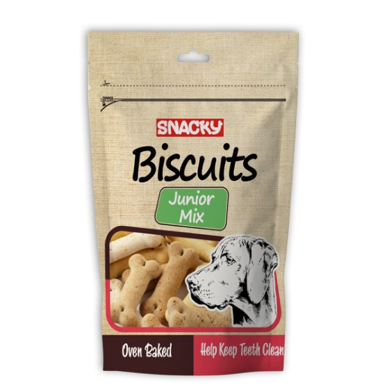 Picture of  Snacky Biscuits Junior Mix oven-baked  Treats 200g