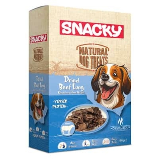 Picture of Snacky  Natural  Dried Beef Lung,  100g 