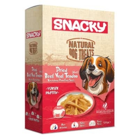 Picture of  Snacky Natural Dried Beef Veal Tendon  100g