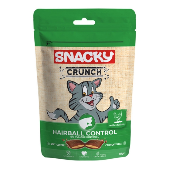 Picture of Snacky Crunch Hairball Control with Chicken (60g)