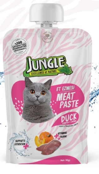 Picture of Jungle Meat Paste for Cats  Duck, Pumpkin & Chicken (90g)