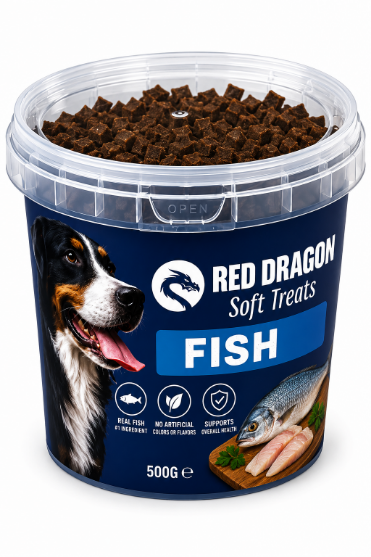 Picture of Red Dragon Soft Treats Fish (500g)