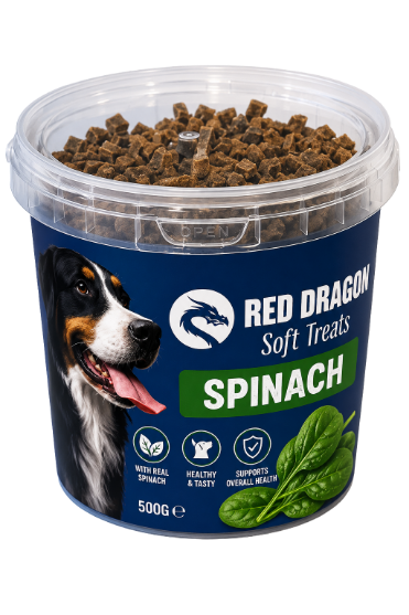 Picture of Red Dragon Soft Treats in  Spinach (500g)