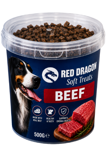Picture of Red Dragon Soft Treats Beef (500g)