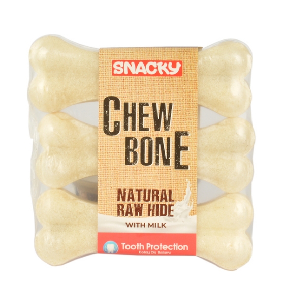 Picture of Snacky Natural Chew Bone with milk(15 cm)