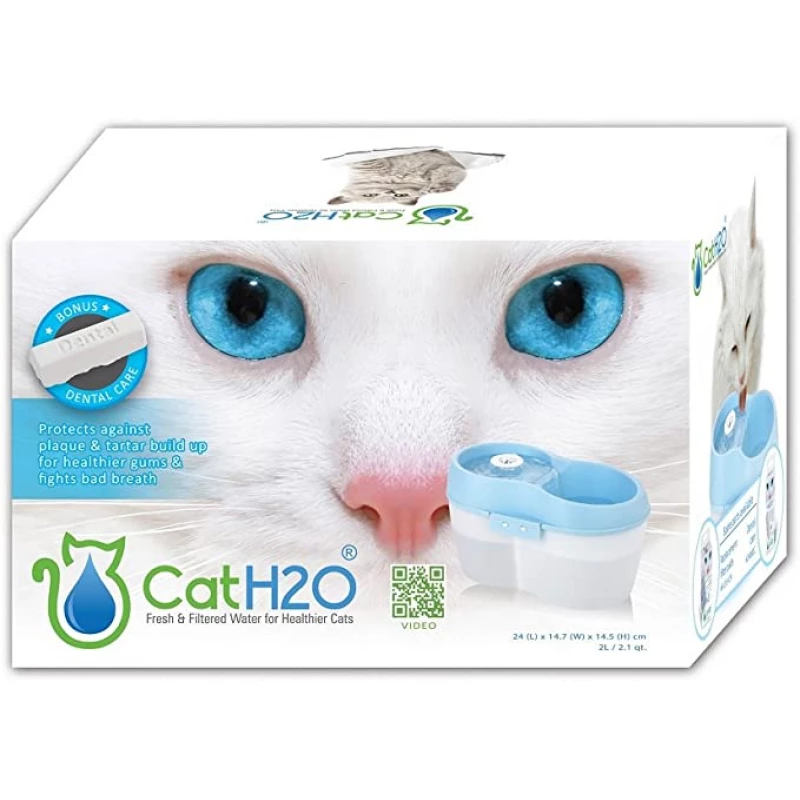 CatH2O Water Fountain 2L (Blue) | CATS | Bowls & Containers