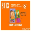 Picture of Schesir Stix Variety Pack Cat Creamy Snacks 6 x 15g